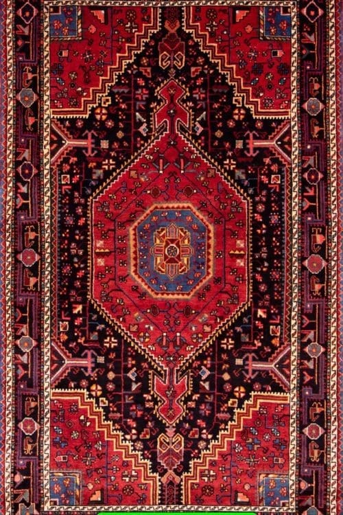 Persian Hamadan Rug, Hallway Rug, Foyer Rug