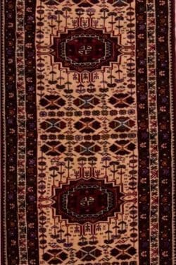 Long Persian Runner Rug, 13 Foot Runner Persian Jozan Rug