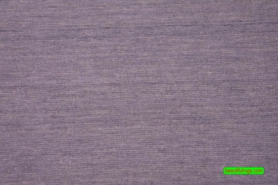 Contemporary Oriental Rug, Plain Rug, Gray Color Gabbeh Rug, size 6x9