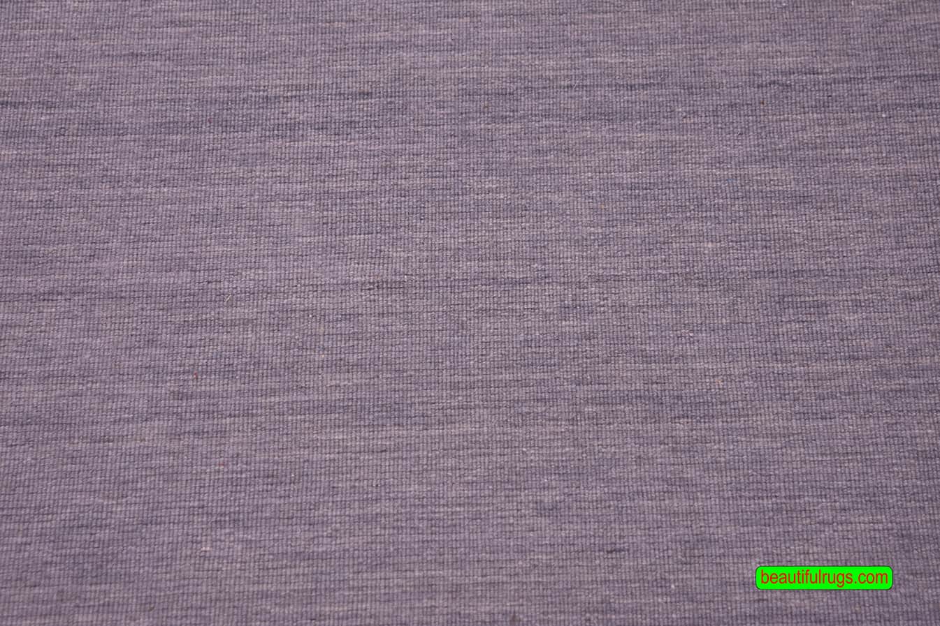 3111- Contemporary Oriental Rug, Plain Rug, Gray Color Gabbeh Rug