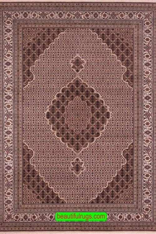 Persian Carpet Design, Indian Oriental Carpet, size 6.6x10.1