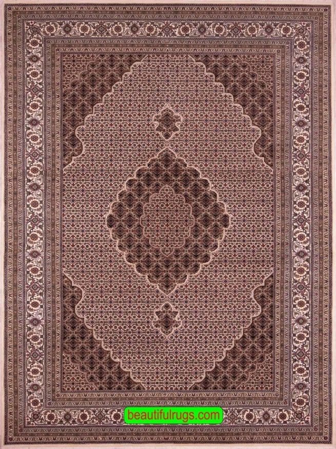 Persian Carpet Design, Indian Oriental Carpet, size 6.6x10.1