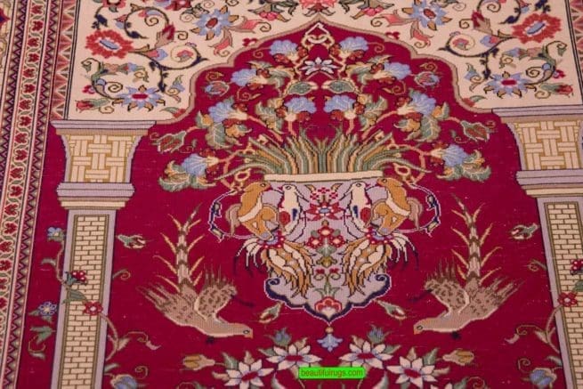 Prayer Rugs | Persian Rugs | Persian Qum Rugs, Handmade Rugs
