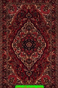 Vintage Iranian Bakhtiari Carpet, Carpet of Iran. Size 4.5x6.10