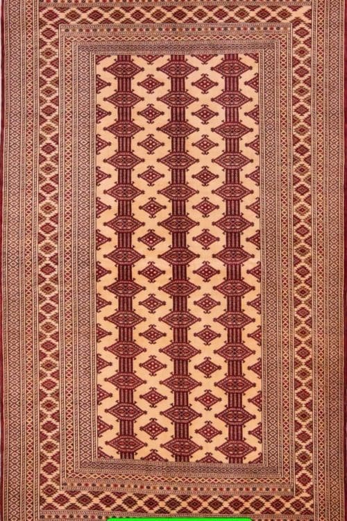 Turkmen Rug, Persian Baluch Rug, Old Tribal Rug. Size 4.8x6.4
