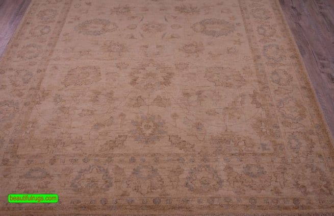 Muted Color Rug, Turkish Transitional Style Rug, Size 6.1x9