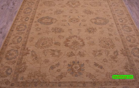 Muted Color Rug, Turkish Transitional Style Rug, Size 6.1x9