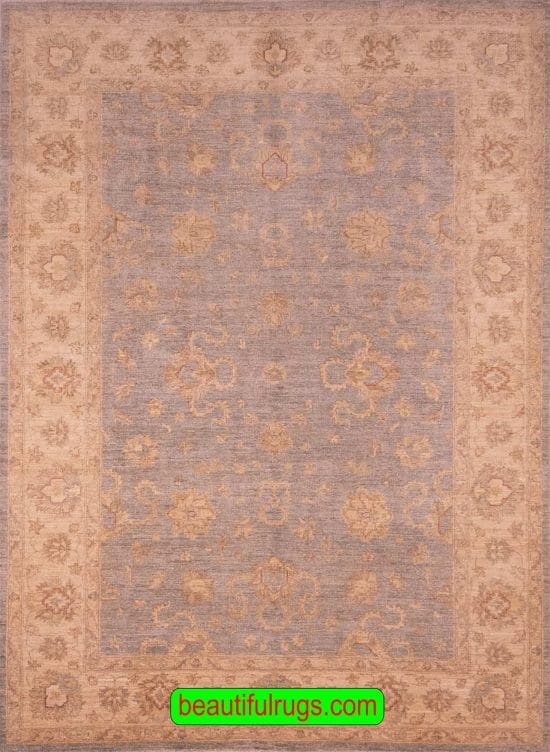 Patina Rug, Peshawar Rug, Oushak Style Rug, size 6x9