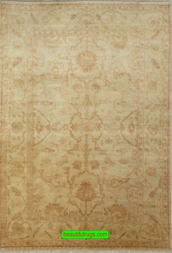 Oushak Rugs, Carpet Turkish, Turkish Oushak Rug, Beautiful Rug, size 6.2x9