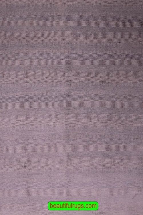 7007-1 MM- Blue Striped Rug, Contemporary Oriental Rug