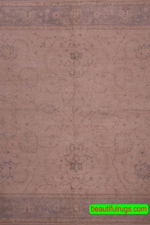 8×8 Rug, Square Rug, Turkish Pattern Rug from Pakistan. Size 7.10x8