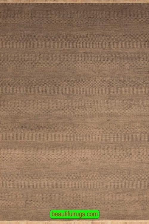 Handmade Rug, Contemporary Rug, Grey Color Rug From India, 6×9 Rug