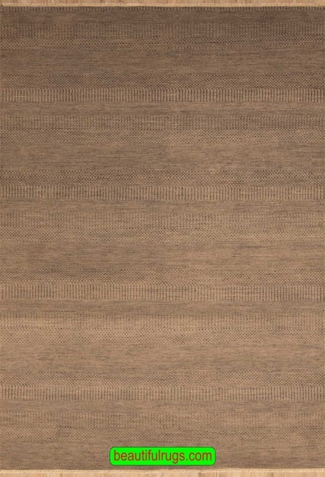 Handmade Rug, Contemporary Rug, Grey Color Rug From India, 6×9 Rug