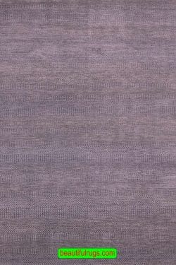 Contemporary Living Room Rug, Light Gray Rug, size 5.10x9