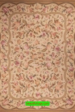 French Design Petit Point Rug