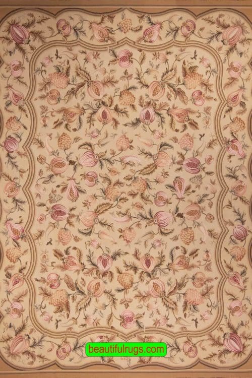 French Design Petit Point Rug