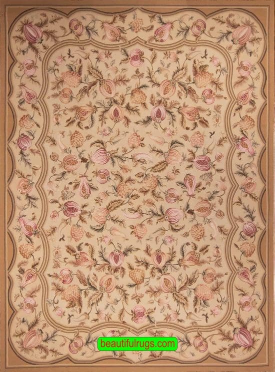 French Design Petit Point Rug