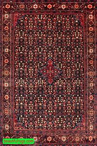 Antique Northwest Rug, Persian Zanjan Rug, Vegetable Dyed Rug