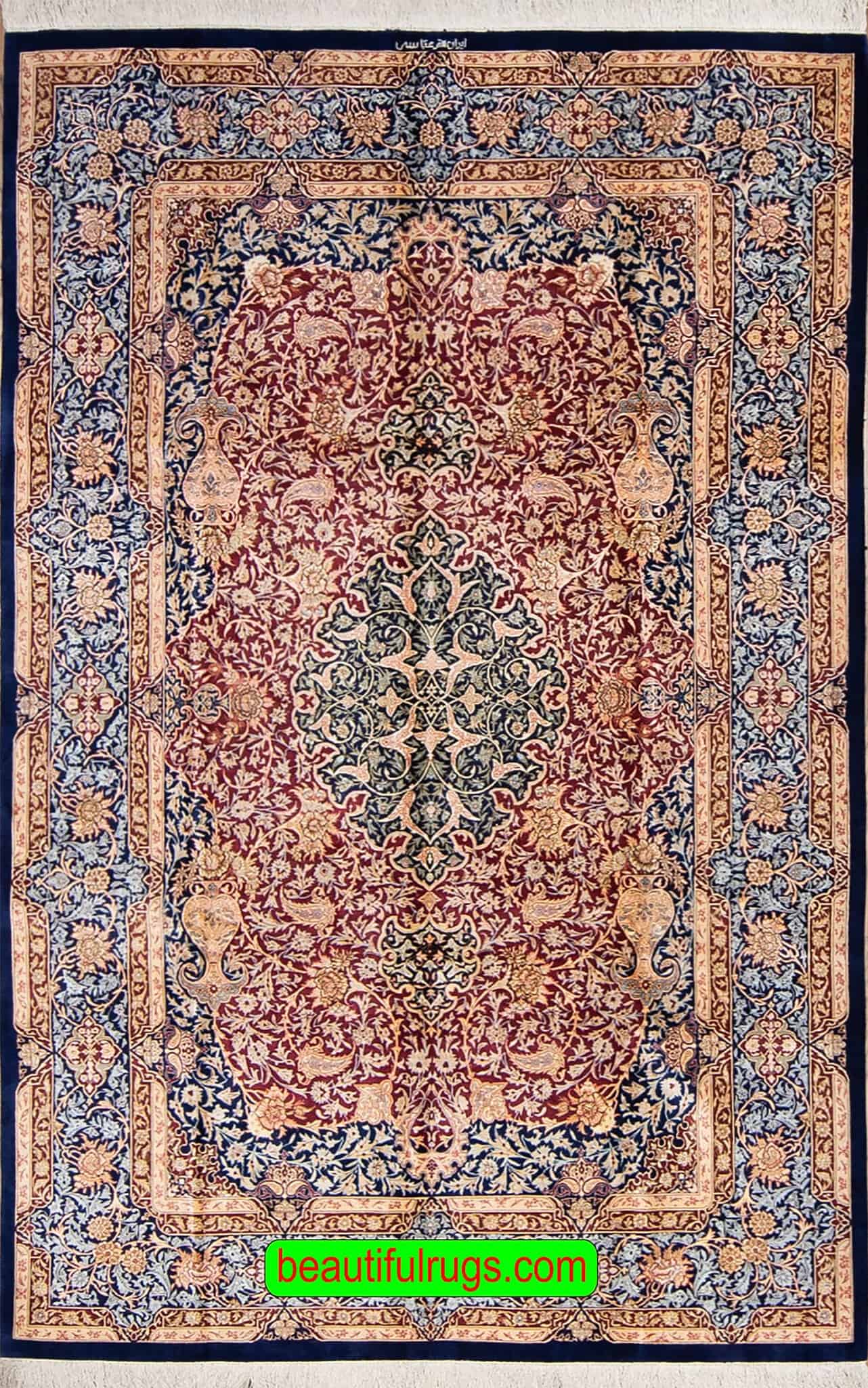 Silk Persian Rugs Persian Qum Silk Rugs Beautiful Rugs