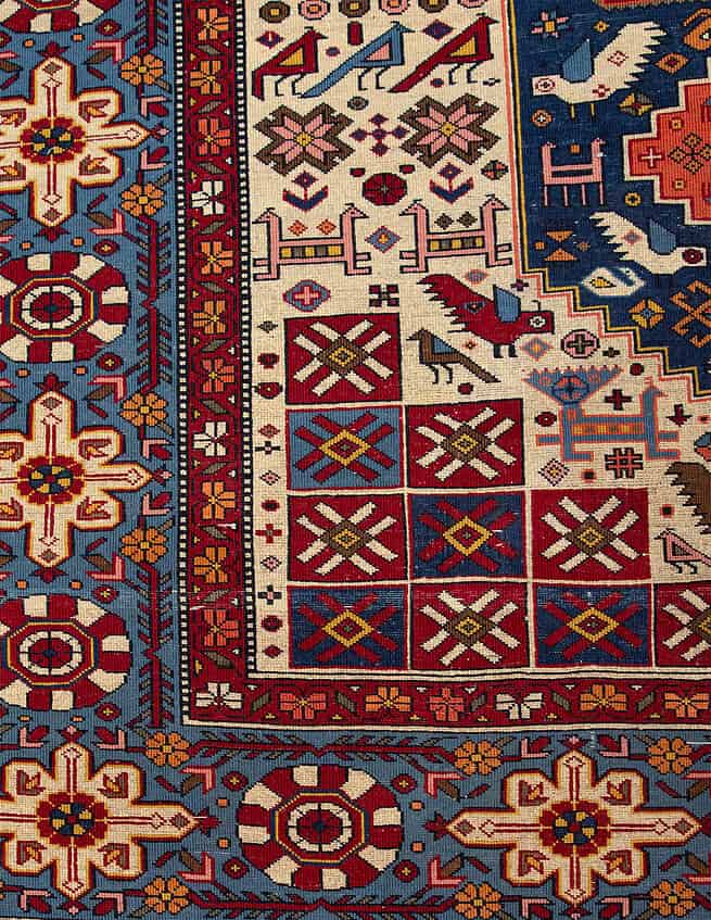 5x8 Rugs | Qashqai Rugs | Discount Oriental Rugs | Geometric Tribal Rugs