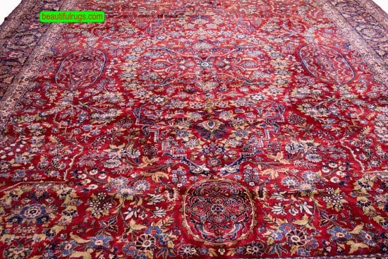 592 2 10x15 Rug Persian Kashan Rug Large Persian Rug