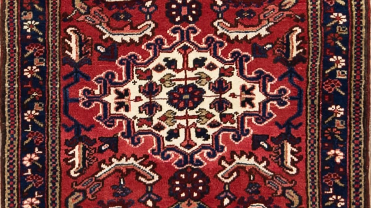 Small Rug - Small Persian Heriz 3x5 Woll Rug Chicago Rug Store