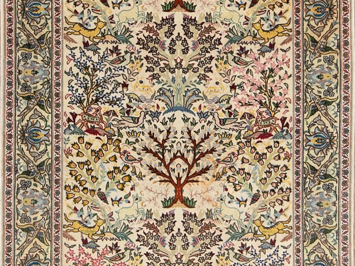 Small Rug - Small Persian Heriz 3x5 Woll Rug Chicago Rug Store