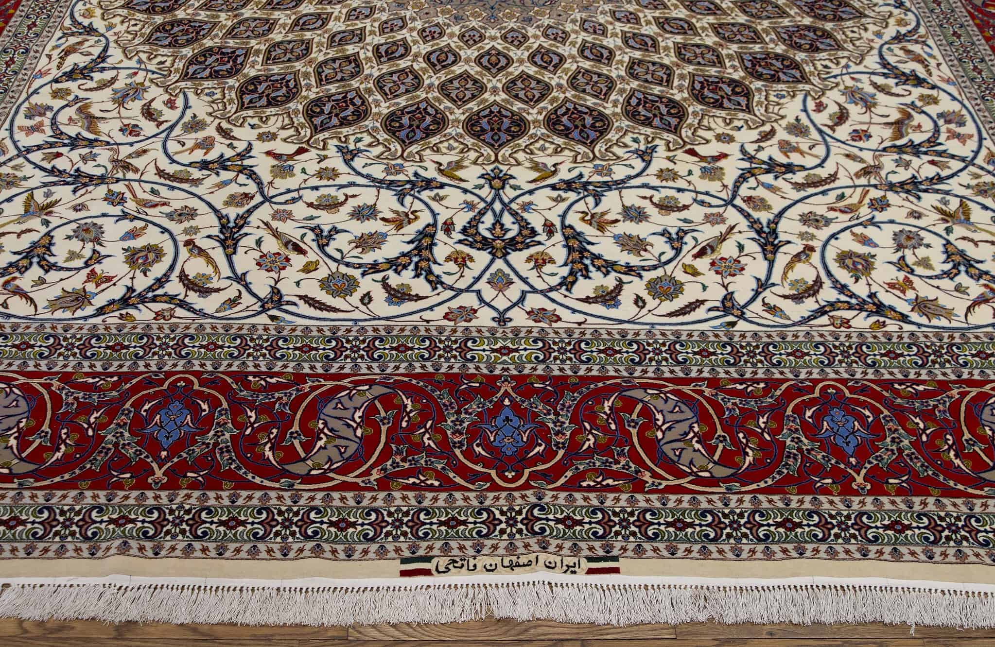Beautiful Persian Rug | Artful Persian Isfahan Rug - Beautiful Rugs