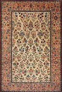 1242- Beautiful 10x17 rug, oversized handmade Persian rug for large spaces.