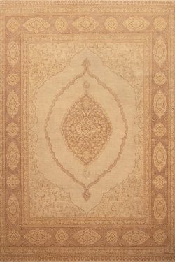 Hand Knotted Oriental Rug, Transitional Ziegler Rug, Earth Tone Color Rug