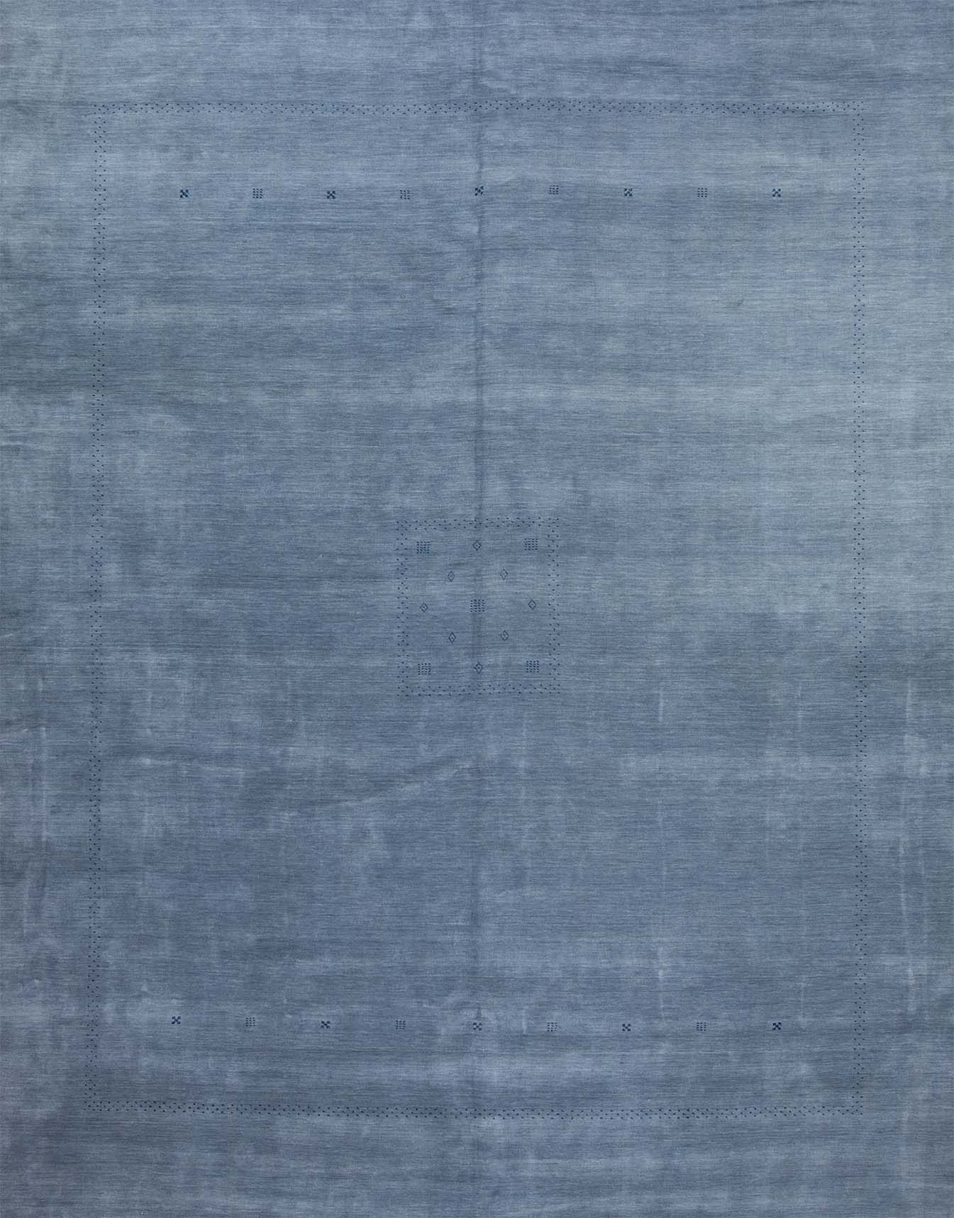Big Rugs for large living spaces. Gray color contemporary loomed rug made of wool. Rug size 12.2x14.7.