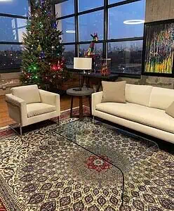 Beautiful Persian Isfahan rug.