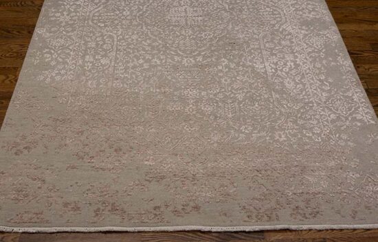 Modern rug for living, beige color 5x8 modern rug made in India.