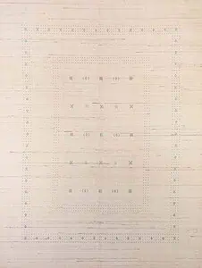 7475- Area Rugs 9x12, a wool off white rug in contemporary style made in India.