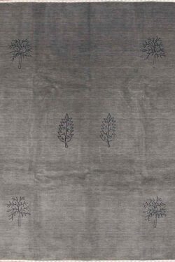 8 x 10 area rugs in grey color made of wool, grey modern area rugs made in India.