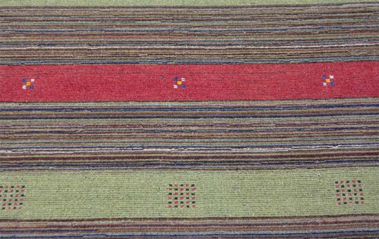 Children's rugs, multicolor thick rug for children room made of wool. Size 5.4x8.