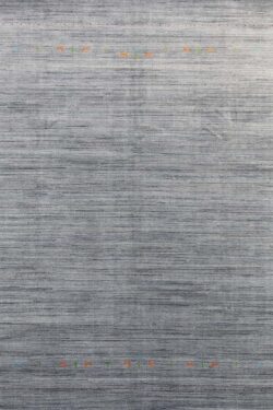 Modern gray rug with a touch of blue and black colors, 8x10 gray rug.