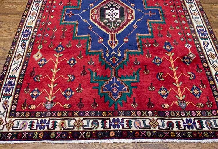 2655- Southwestern rug, handmade traditional geometric Persian rug made from wool. Size 5.9x7.9. 2655- Southwestern rug, handmade traditional geometric Persian rug made from wool. Size 5.9x7.9.