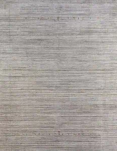 3271- Gray area rug made from 100% wool crafted in India. Gabbeh style contemporary area rug. Size 9x11.7.
