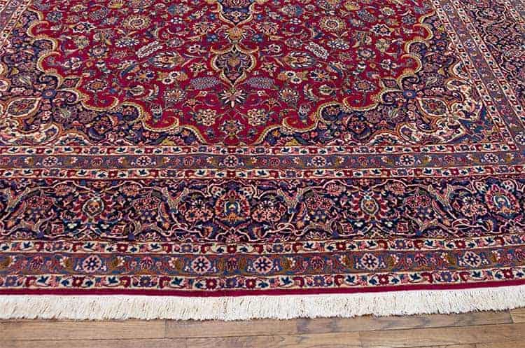 2774- Magnificent red rugs for living, classic handmade Persian Qazvin 11x16 rug made from fine kork wool. Actual rug size 11.2x16.6. 2774- Magnificent red rugs for living, classic handmade Persian Qazvin 11x16 rug made from fine kork wool. Actual rug size 11.2x16.6.