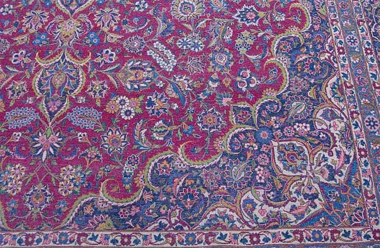 2774- Magnificent red rugs for living, classic handmade Persian Qazvin 11x16 rug made from fine kork wool. Actual rug size 11.2x16.6. Backside image. 2774- Magnificent red rugs for living, classic handmade Persian Qazvin 11x16 rug made from fine kork wool. Actual rug size 11.2x16.6. Backside image.