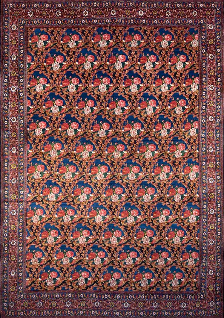 Rug 2792- Large antique Persian rug in like-new condition. 1940s Persian Senneh Kordestan. Size 11.6 x 16.3. Rug 2792- Large antique Persian rug in like-new condition. 1940s Persian Senneh Kordestan. Size 11.6 x 16.3.