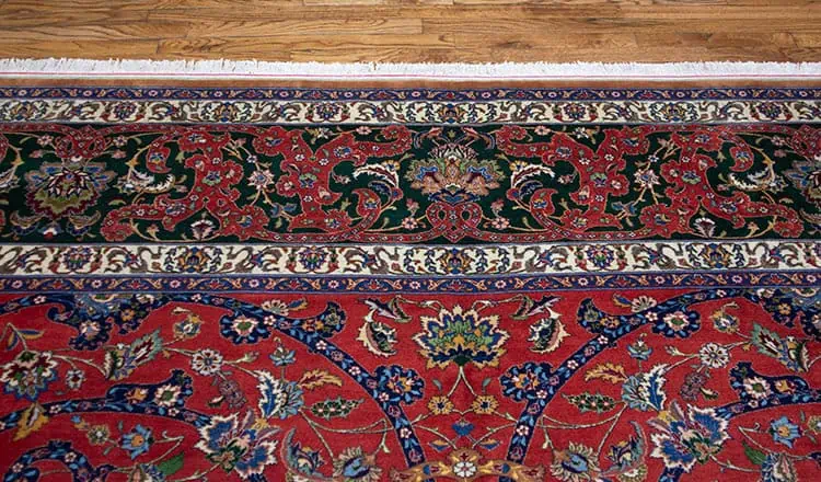Rug 2798- Magnificent 80 years old antique Persian rug in excellent condition. Large antique Persian carpet. Size 13 x 19.6.