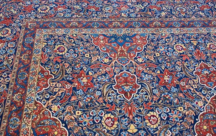 Rug 2797- Over A Century Old Large Antique Persian Isfahan Ahmad Rug Representing Artistic Brilliance, Enduring Value and the Rich Cultural Legacy of Persia. Size 11.9 x 16.6. Rug 2797- Over A Century Old Large Antique Persian Isfahan Ahmad Rug Representing Artistic Brilliance, Enduring Value and the Rich Cultural Legacy of Persia. Size 11.9 x 16.6.