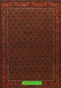 Handmade Persian Rug, Vegetable Dyed Antique Persian rug from Senneh Iran. Handmade Persian Rug, Vegetable Dyed Antique Persian rug from Senneh Iran.