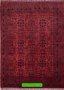 Afghan Rug, Nomadic Tribal Rug, Area Rug, size 5.8x7.8 Afghan Rug, Nomadic Tribal Rug, Area Rug, size 5.8x7.8