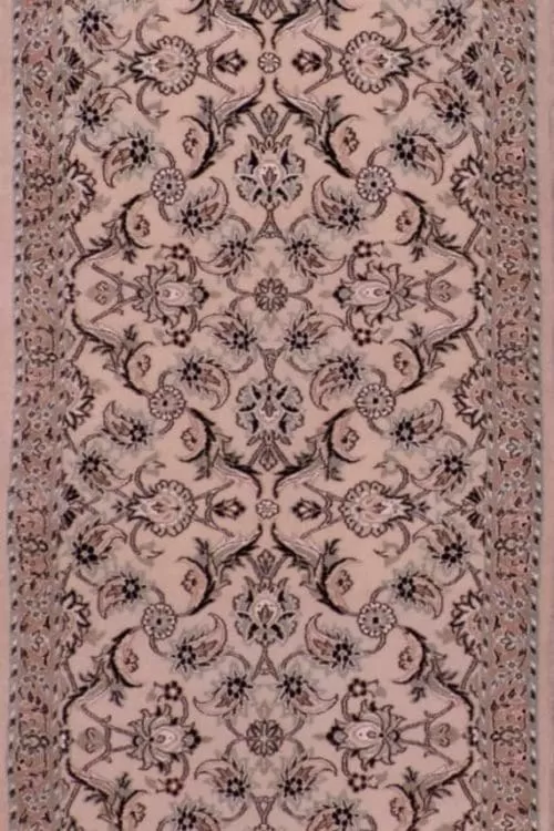 Beige color Persian runner rug for long hallway. Size 2.9x13.3